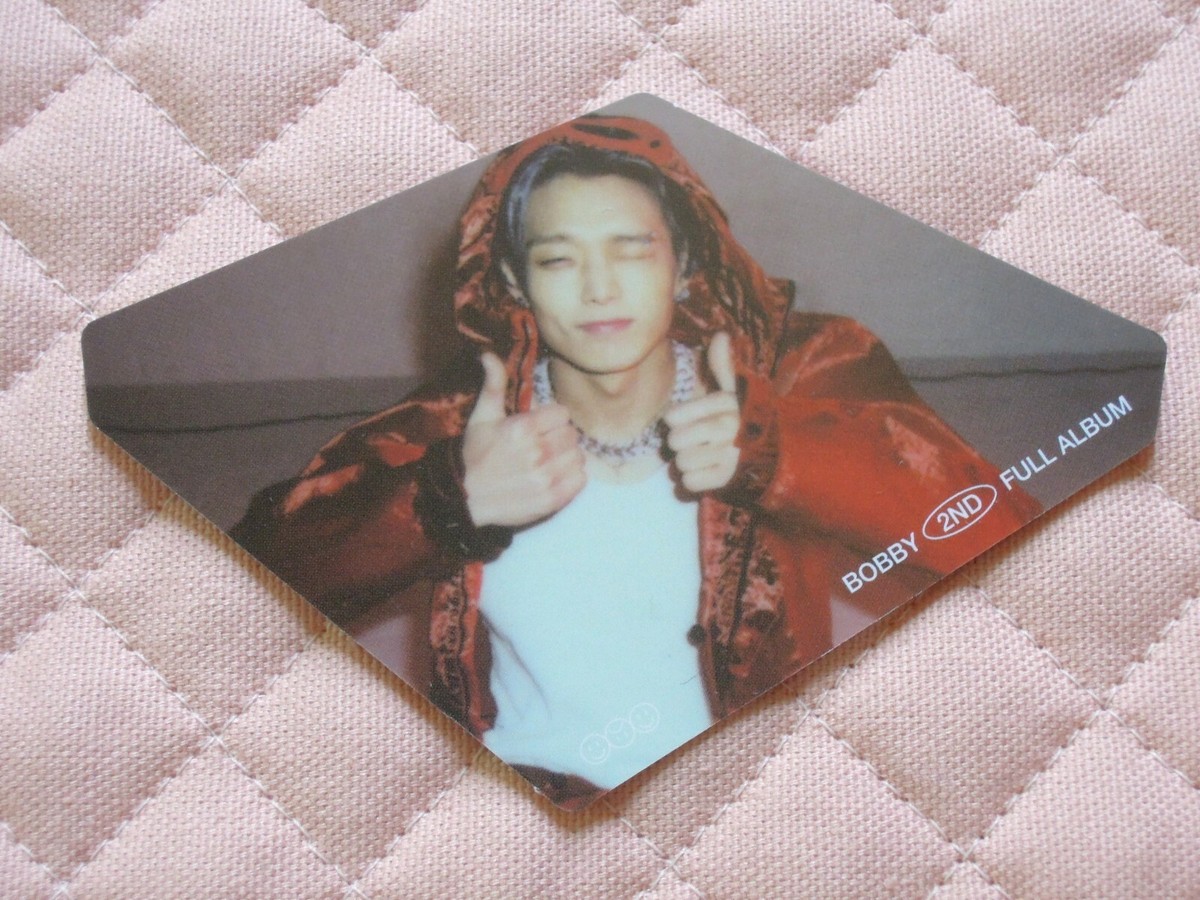iKON BOBBY 2nd Album LUCKY MAN Photocard YG KPOP U MAD *READ