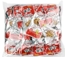 Ping Ge Duck Feet (Spicy Flavor) 平哥泡鸭爪[辣味] 50 Pieces a Pack