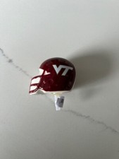 Nora Fleming Mini Virginia Tech Football Helmet Hokie Ceramic Platter Charm A323