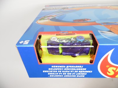  Hot Wheels Toy Car Track Set, Rapid Raceway Champion