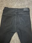 WOMENS HOLLISTER BLACK DISTRESSED SKINNY JEANS SIZE 3R JEAN — photo 5
