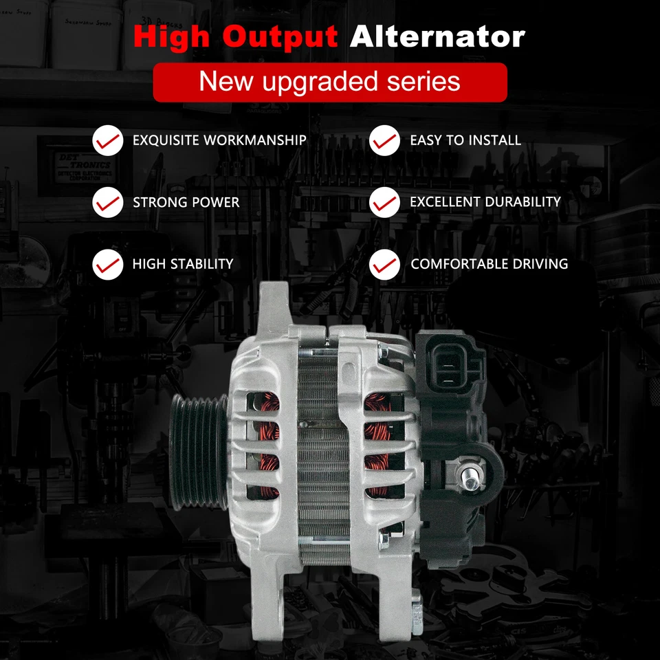 Alternador nuevo para Kia Soul 1.6L 2010-2011 37300-2B101 2655447 Foto 2 de 4