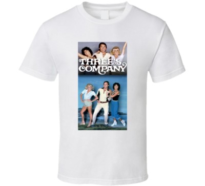 Three's Company Top 70's Vintage TV Show Cool Retro Fan T Shirt
