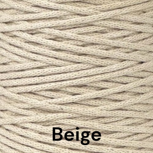 35 Colours 3mm Braided Cotton Cord Macrame Hoody Laces MADE IN UK - Picture 16 of 29