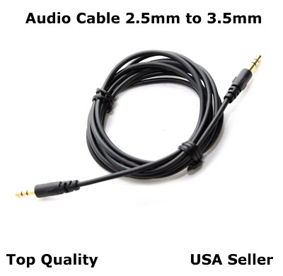 5FT 2.5mm - 3.5mm  Audio Cable Cord  Aux for Bose QuietComfort QC 35 Series I II