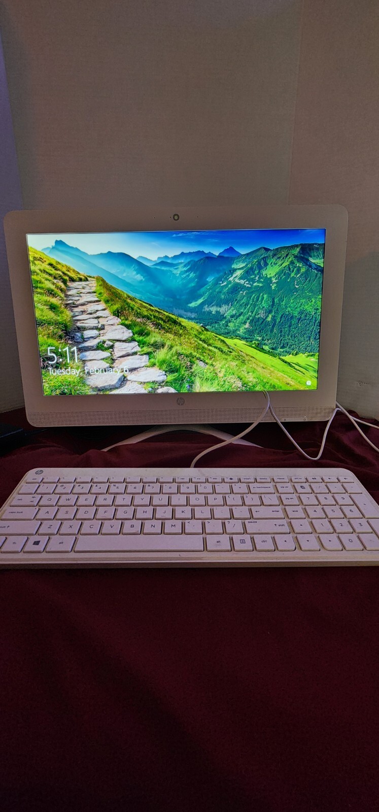 HP Allinone PC 20C020 White eBay