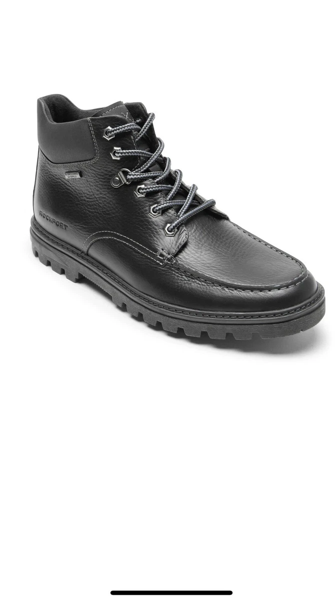 Rockport Men s Size 10.5 M Waterproof Moc Toe Boot Weather Or Not