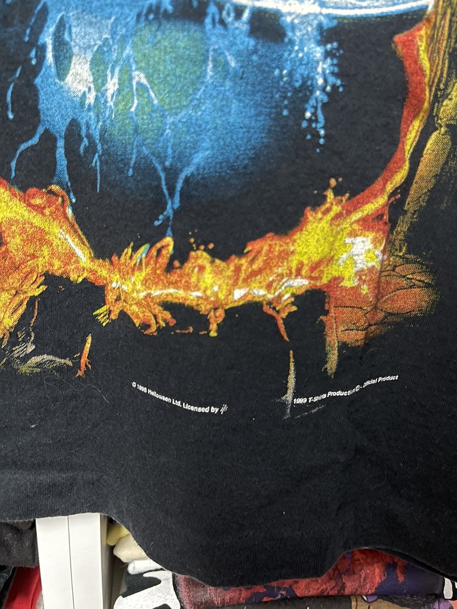 98年HELLOWEEN BETTER THAN RAW ツアーTシャツ Original vintage 1998 Helloween Better Than Raw Tour Shirt