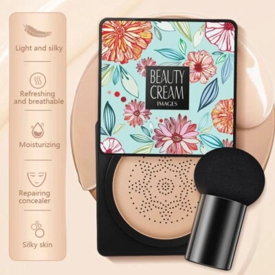 Air Cushion Mushroom Head CC BB Cream Foundation Concealer Moisturizing Makeup