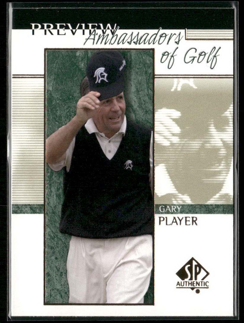 2001 Upper Deck #58 Gary Player SP Authentic Preview