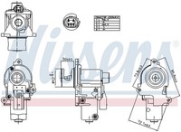 AGR Ventil Nissens 98553 Aluminium FüR VW Touareg 7P5 7P6 TDI Audi Q7 4LB A8 D4
