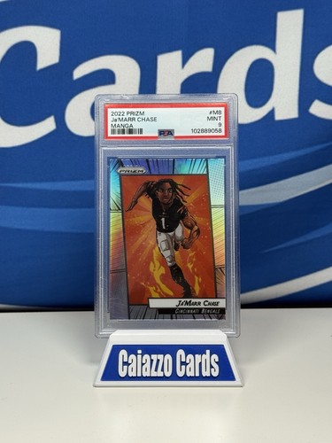 Ja'Marr Chase #M-8 2022 Panini Prizm Manga card