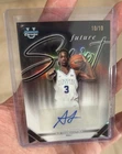 2025-26 Bowman Chrome AJ Dybantsa Future Script Black Refractor Auto 10/10 BYU