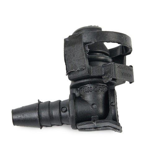Connector Water Outlet Hose Replacement Thermostat Throttle Valve Black - Picture 11 of 12