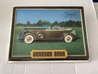 Vintage Genesee Beer 1937 Packard 3-D Advertising Sign Beer Sign
