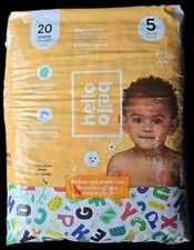 Hello Bello Premium Baby Diapers Size 5  20 Count Disposable Hypoallergenic
