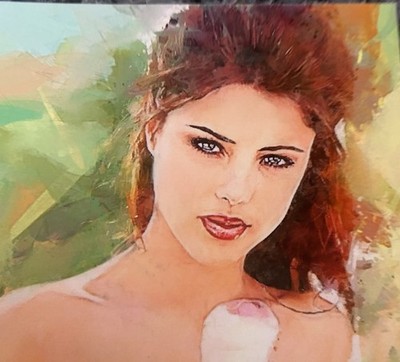 Nicole Marie Lenz #4 Art Card Limited Numbered xx/50 Edward Vela Signed 2023.