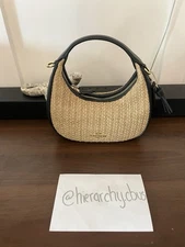 NWT Coach Carmen Mini Crossbody Bag CAL02 Toast/Black 🕊️👑 *Ships Today*