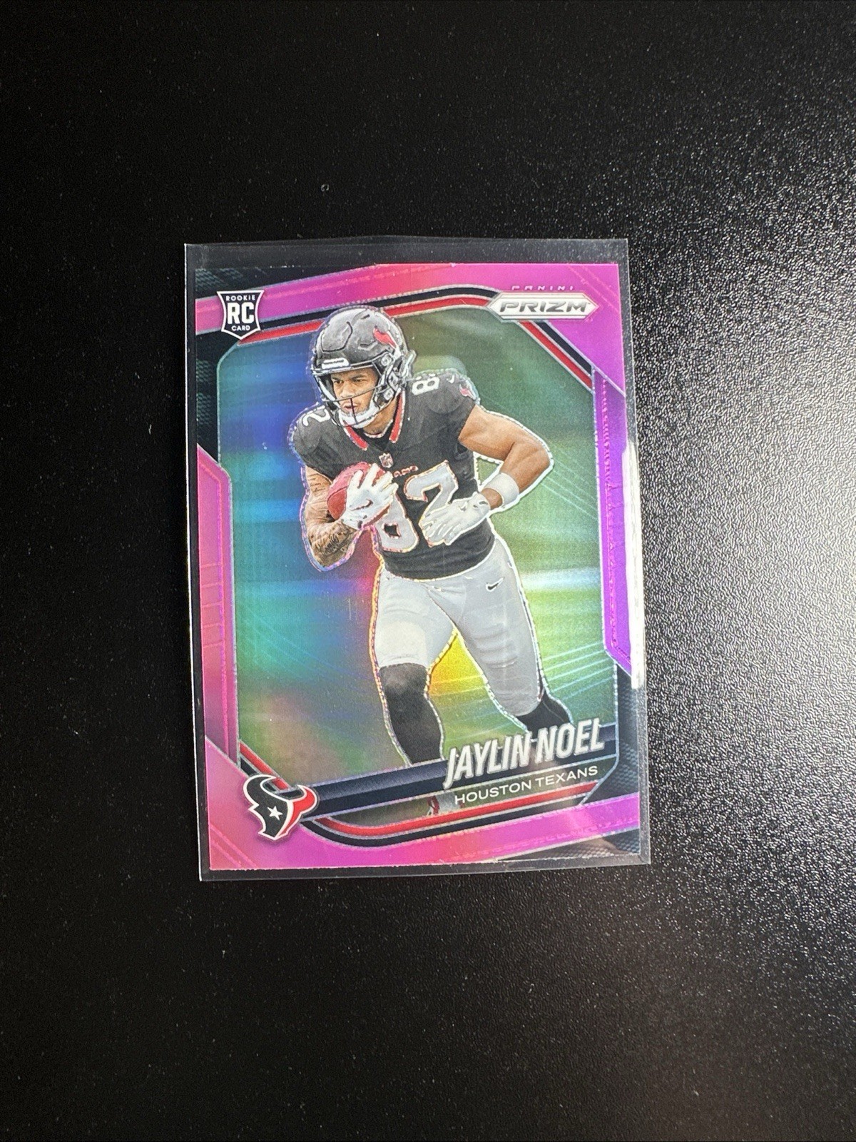 2025 Panini Prizm - Rookies Jaylin Noel #386 Pink Prizm (RC)