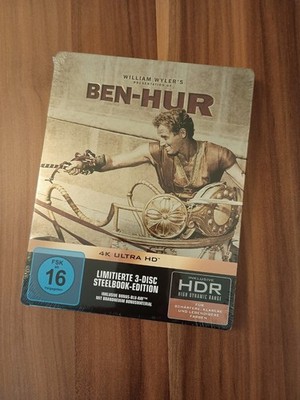 NEU OVP Ben Hur (1959) Limited Steelbook 4K UHD + Bonus Blu-ray deutsch