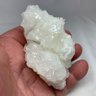 Aragonite Natural White Crystal Cluster Cave Calcite 7 oz #e9099