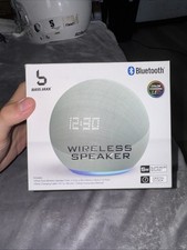 Bluetooth wireless speaker and clock with LED Radio Mode And Usb Charging LA 