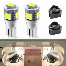 Overhead Console Dome Light LED Bulbs FOR 01-08 TOWN & COUNTRY GRAND CARAVAN