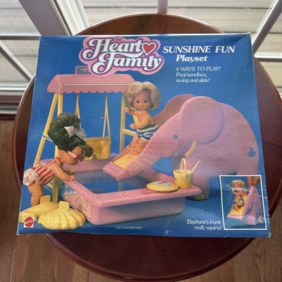 Vintage The Heart Family 2760 Sunshine Fun Elephant Playset 1988 Sealed READ