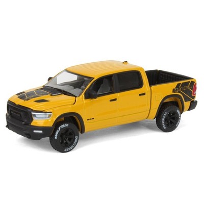 1/64 2023 Dodge Ram Rebel Havoc Edition, Baja Yellow, Auto World AWSP164-A