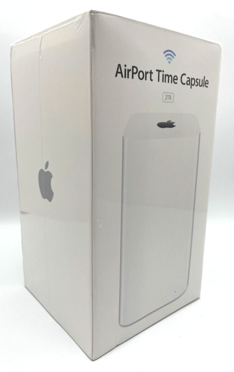 【新品未開封】AirMac Time Capsule 2TB Apple AirPort Time Capsule 2TB External Hard Drive A1470 Factory