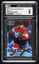 2021 Skybox Metal Universe Metal-X Acetate Holo Anton Lundell #MX-59 CGC 8 02mr