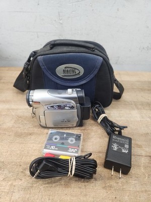 JVC GR-D250U Digital Video Camcorder Camera w/ Power Cable, Cassette, & Case