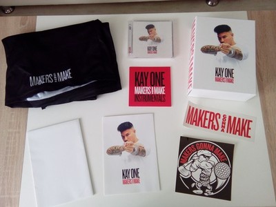 Kay One Makers gonna make Ltd Fan Box neu ovp Shorts Album Instr. Poster Sticker