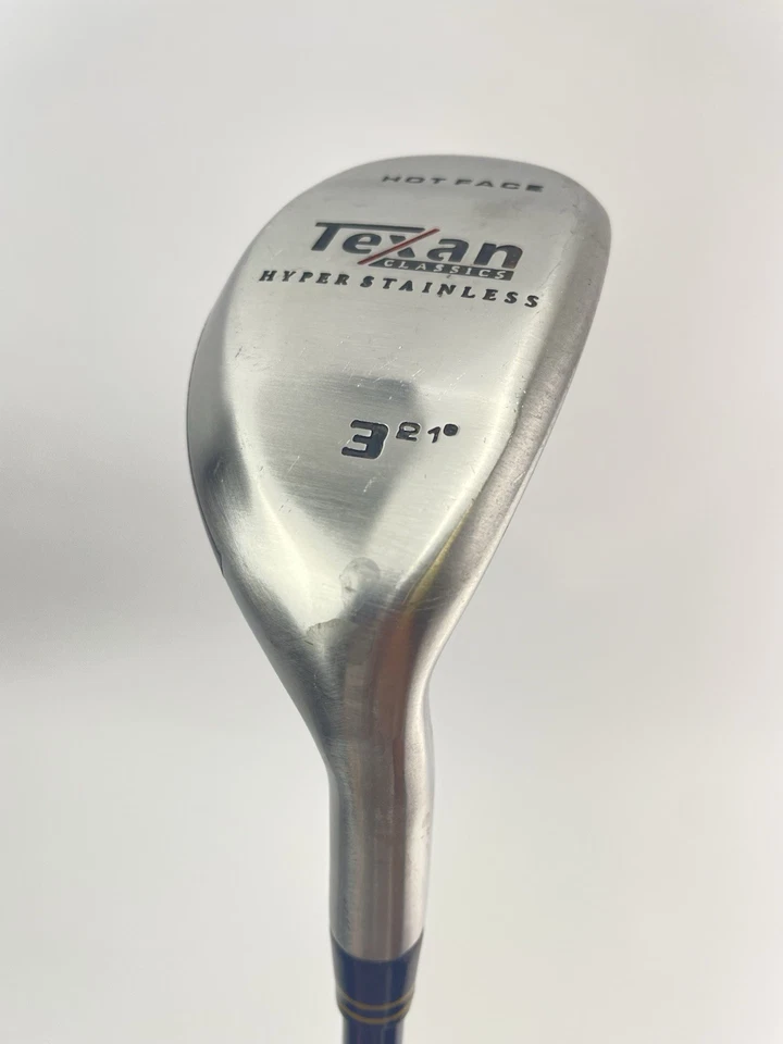 Texan Golf 3 Hybrid 21* Regular Flex Graphite /Right Handed /New Grip /26742 - Image 3 of 4