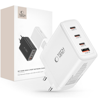 Tech-Protect NC100W-GAN 100W Gan 4-Port LadegeräT USB-C/A Weiß