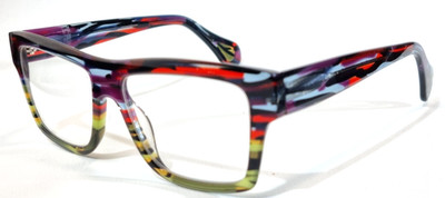 theo 5 mille + 43 bunt transparente Unisex Brille/eyeglasses frame belgium