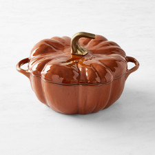 Williams Sonoma Staub Enameled Cast Iron Pumpkin Cocotte, 3.5-Qt