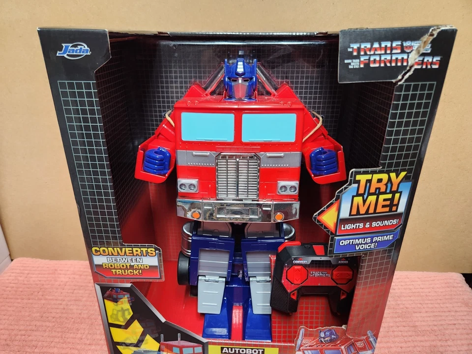 Transformers Autobot "Optimus Prime" Converting RC Toy Lights & Sounds NEW - Image 3 of 4
