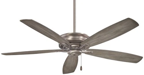 Minka Aire 52" Ceiling Fan F695-BNK Brushed Nickel 5-Blade Indoor Pull Chain - Picture 1 of 4