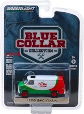 GreenLight 1:64 Turtle Wax - 1983 GMC Vandura Turtle Brand Advertisement Car