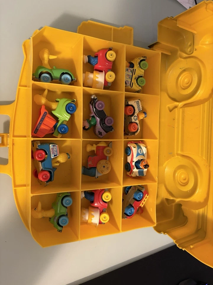 Hasbro 1981 preescolar Sesame Street Car Case Foto 2 de 4
