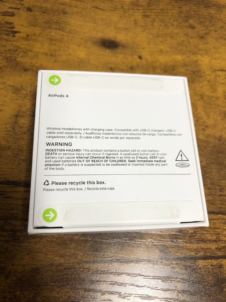 Apple AirPods 4th Generation Bluetooth Headphones New Sealed In