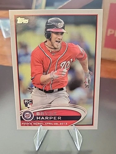 2012 Topps Update Series Rookie Debut Bryce Harper #US183 RC! SHARP!!🔥🔥🔥🔥