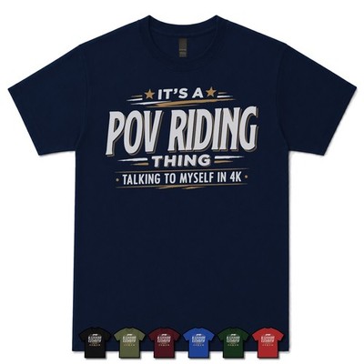 IT'S A POV RIDEN THING TALKING TO MYSELF IN 4K T-SHIRT motovlogging|motorcycle