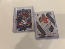 Topps Cosmic Chrome - Rookies Troy Franklin (RC) + Mosaic Pat Bryant Broncos