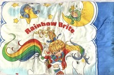 Vintage 1983 RAINBOW BRITE Kids Sleeping Bag Hallmark Made in USA Youth