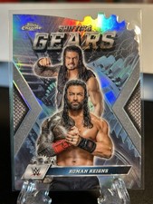 2025 Topps Chrome WWE Roman Reigns Shifting Gears #SG-RN Silver Prizm 