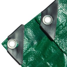 Schutzplane 150 g/m² grün - Allzweck Plane & Gartenplane - wasserdichte Plane