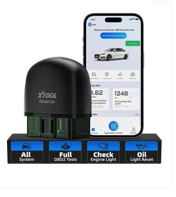 XTOOL AD20 Pro OBD2 Scanner Wireless Full System Auto Diagnosegerät - Schwarz