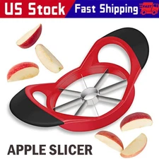 12-Blade Apple Slicer Stainless Steel Ultra-Sharp Apple Corer New